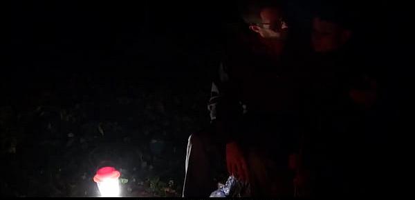  Stepdad Tells His Young Stepson Scary Stories While Camping
